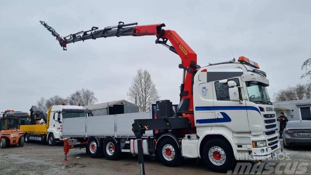 Scania R490 + PALFINGER 42002+JIB /EURO 6/ Darus teherautók