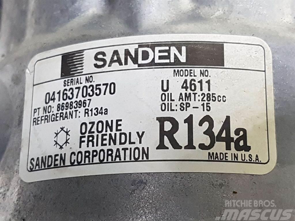 CASE 621D-Sanden U4611-Compressor/Kompressor/Aircopomp Motorok