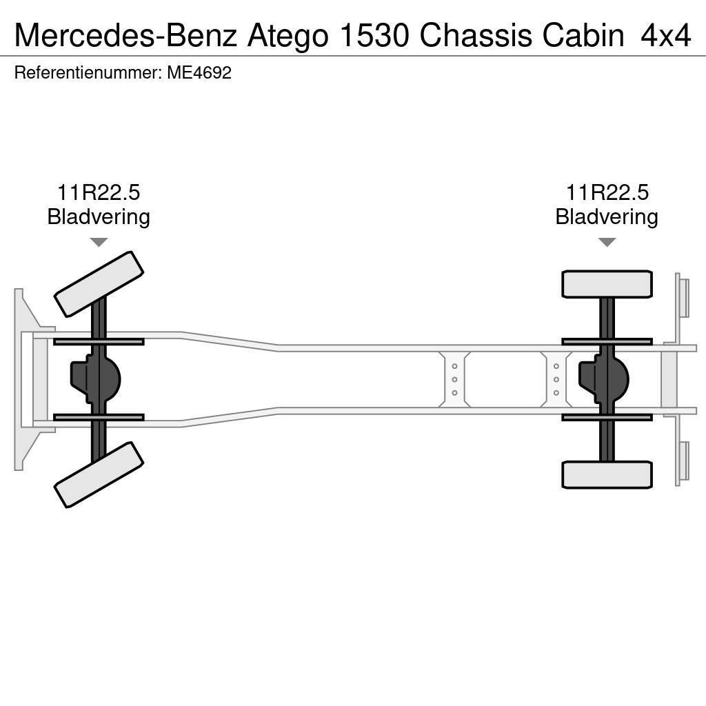 Mercedes-Benz Atego 1530 Chassis Cabin Fülkés alváz