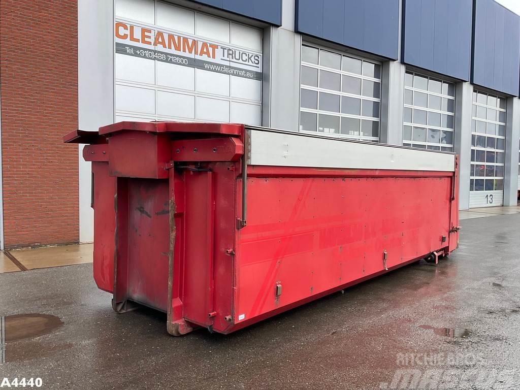  Container 25 m³ met milieukleppen Speciális konténerek