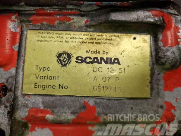Scania DC12 51A Motorok