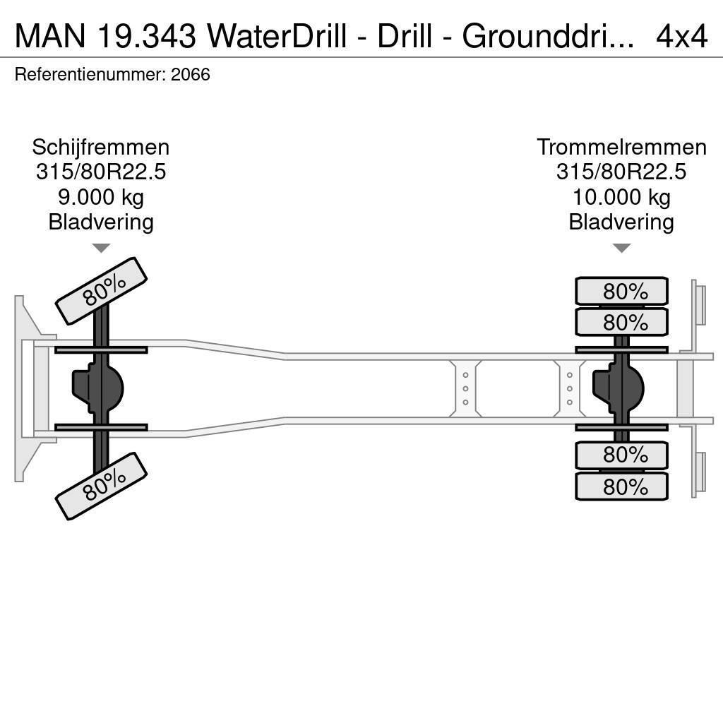 MAN 19.343 WaterDrill - Drill - Grounddrill - Boor Terepdaruk