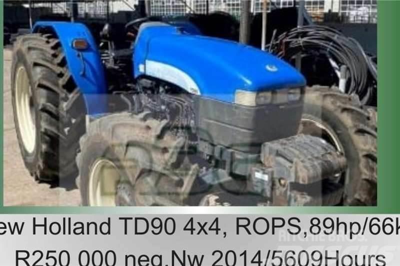 New Holland TD 90 - ROPS - 89hp / 66kw Tractors