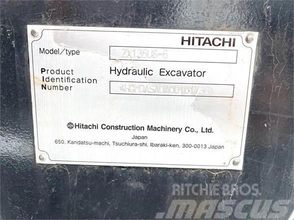 Hitachi ZX135US-6 Lánctalpas kotrók