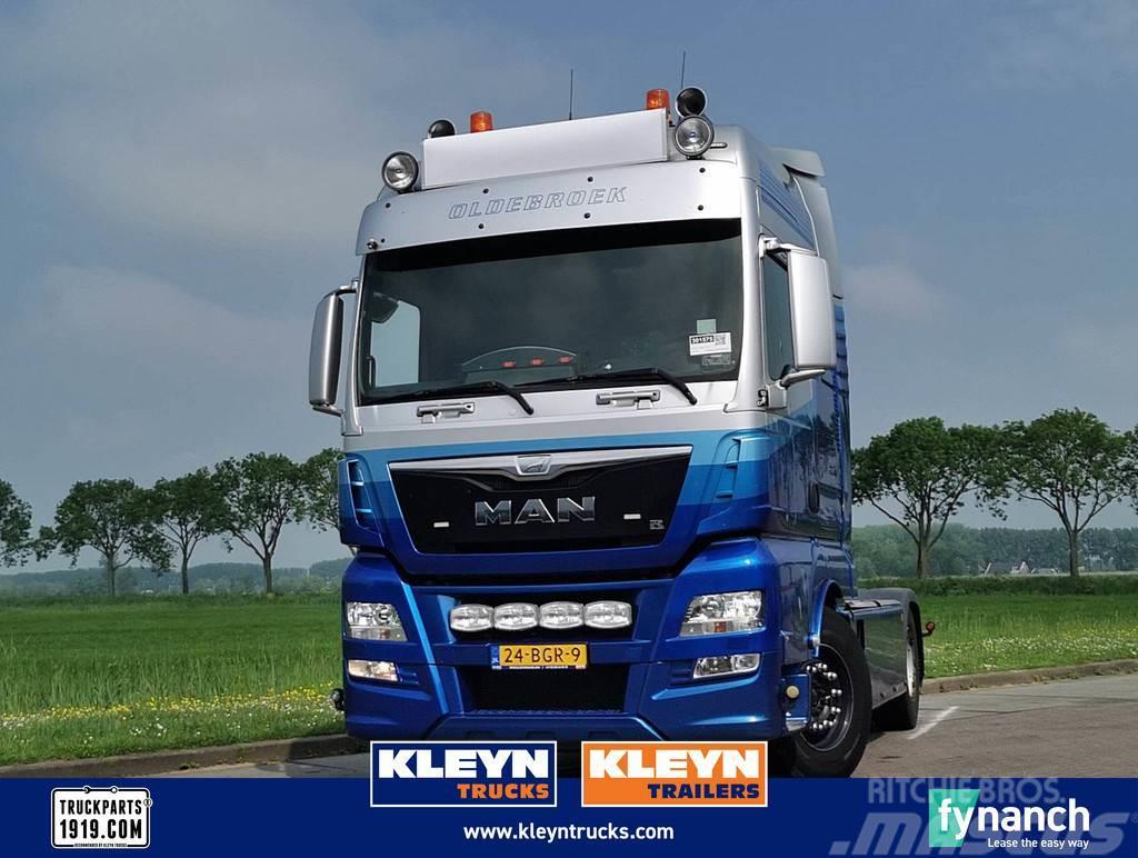 MAN 18.440 TGX xxl pto nl-truck Nyergesvontatók