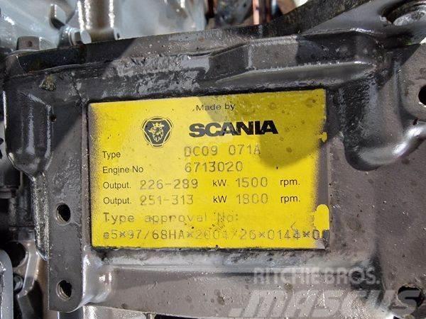 Scania DC09 71A Motorok