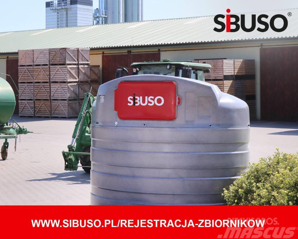 Sibuso 5000L zbiornik dwupłaszczowy Diesel Haszongépek
