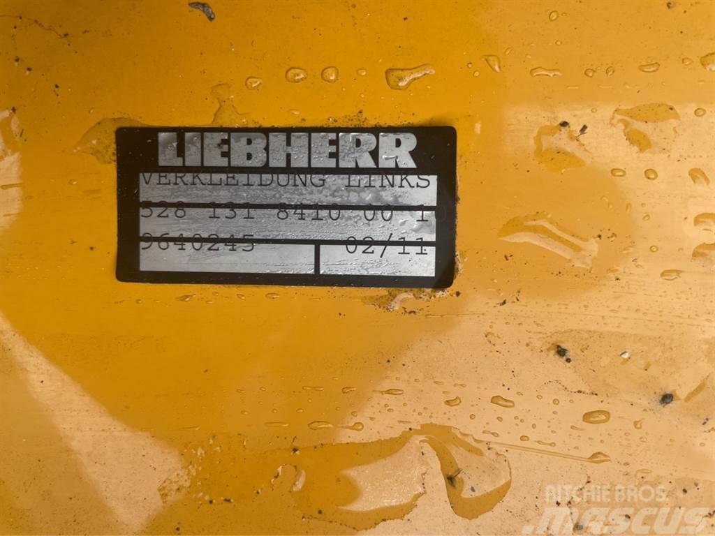 Liebherr A934C-9640245-Covering left/Verkleidung links Alváz és felfüggesztés