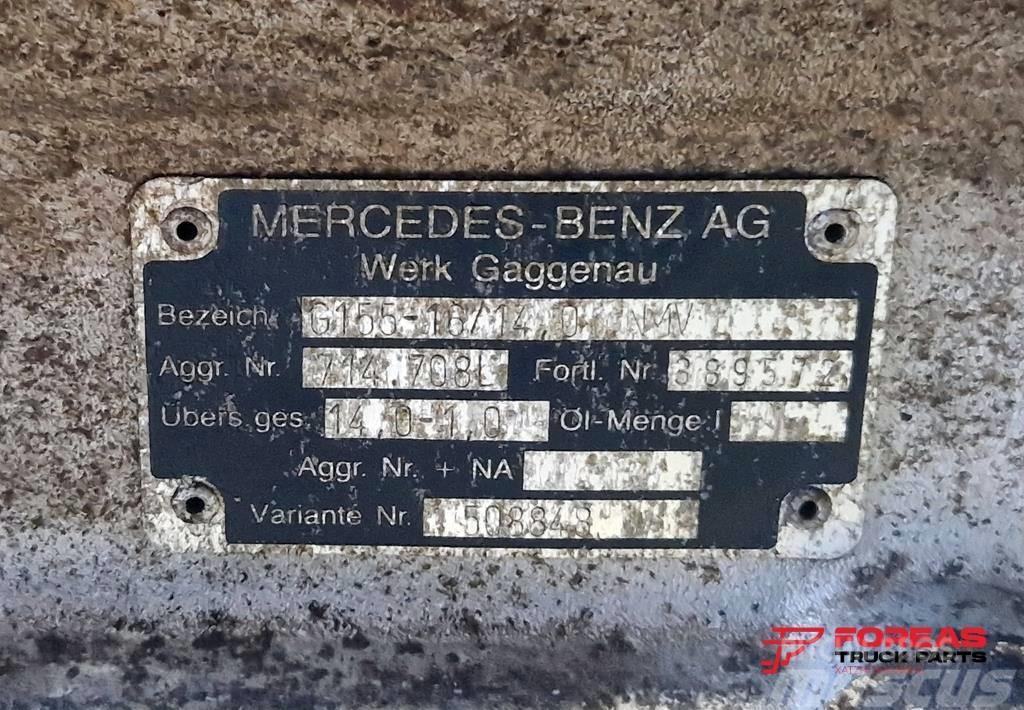 Mercedes-Benz G 155-16 Hajtóművek