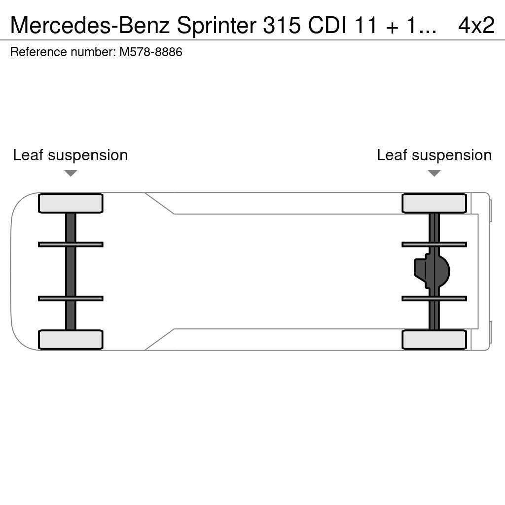 Mercedes-Benz Sprinter 315 CDI 11 + 1 SEATS / LIFT Mini buszok