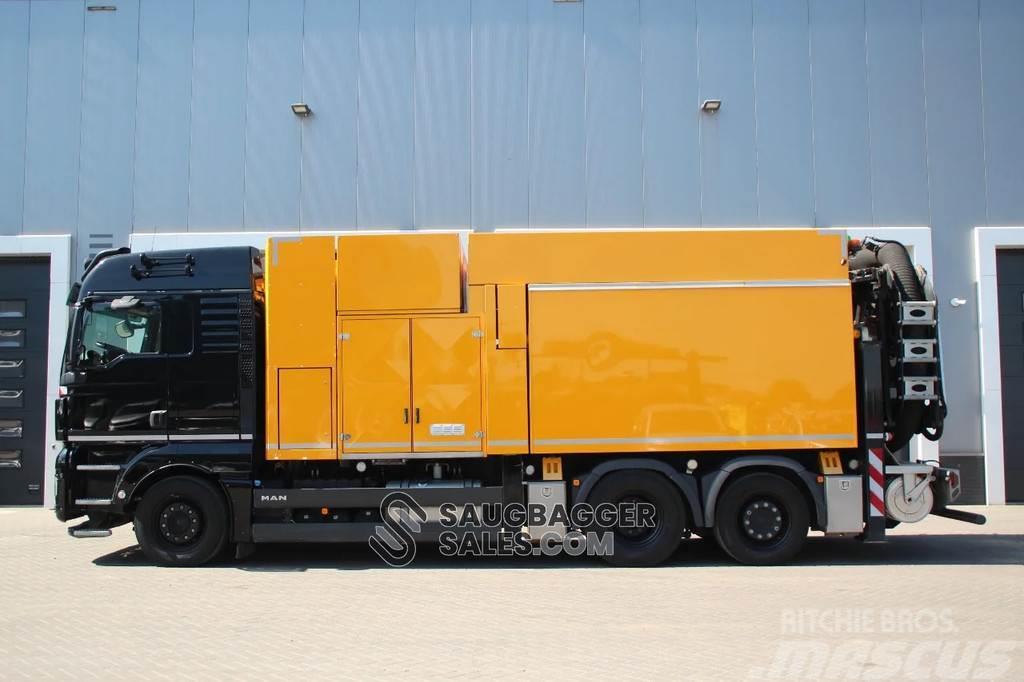 MAN TGX 26.500 MTS 2019 Saugbagger Vákuum teherautok