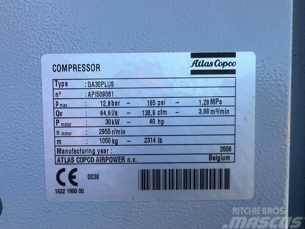 Atlas Copco Compressor, Kompressor GA 30+ FF Kompresszorok