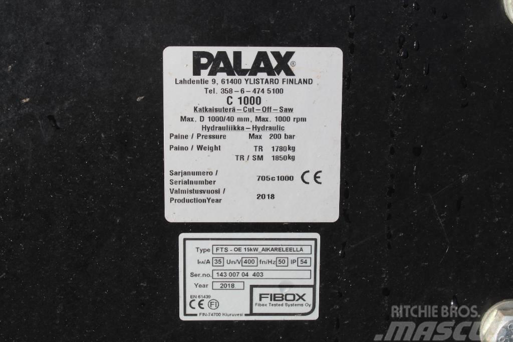 Palax C1000 Pro+ Firewood Processor Fa hántoló, vágó, aprító
