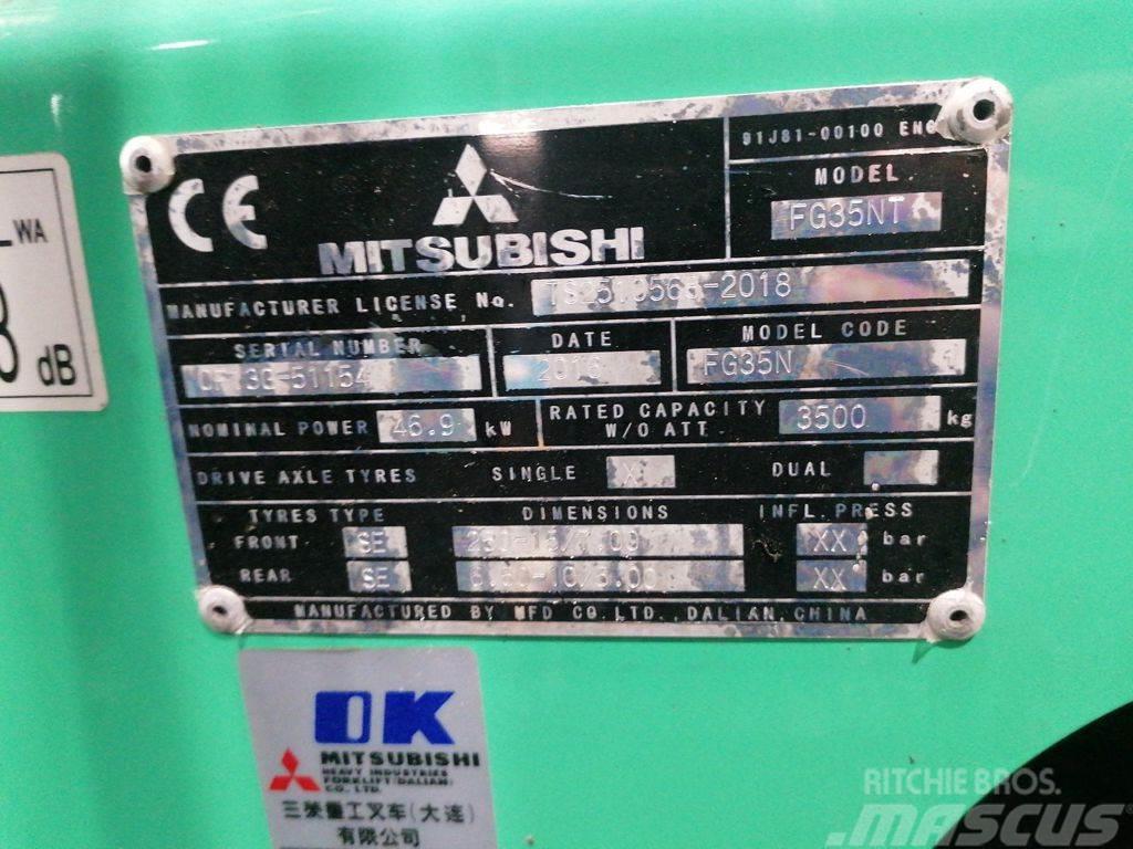 Mitsubishi FG35NT Gázüzemű targoncák