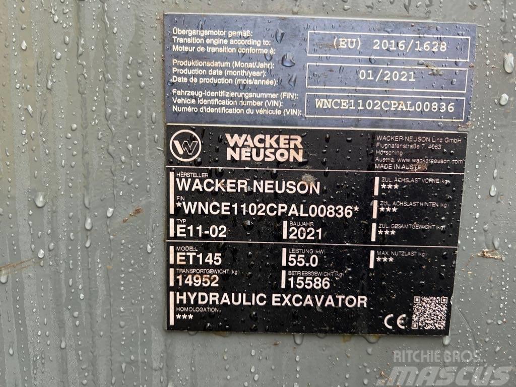Wacker Neuson ET145 Lánctalpas kotrók