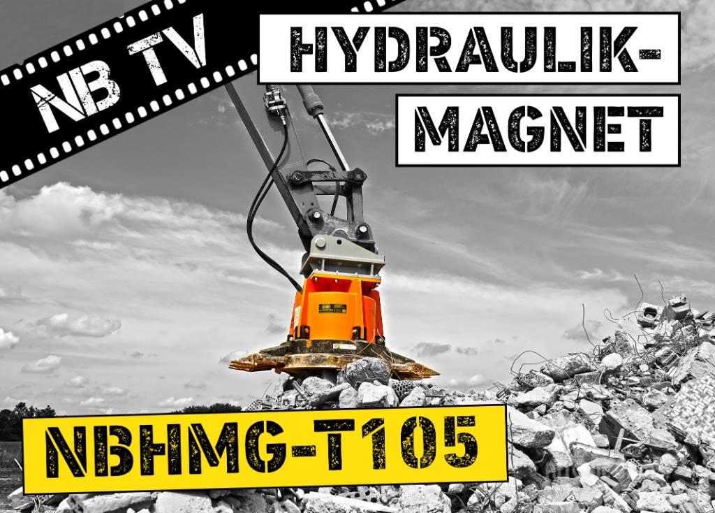  Hydraulikmagnet NBHMG T105 | Baggermagnet | 19-23t Lánctalpas kotrók