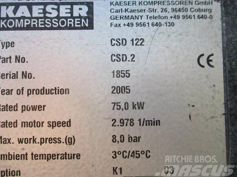 Kaeser CSD 122 Kompresszorok