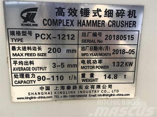 Kinglink PCX1212 Complex Hammer Crusher Törőgépek