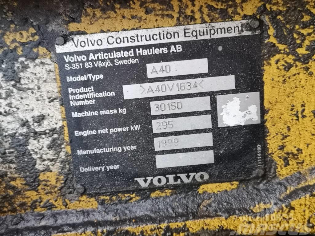 Volvo A 40 Csuklósdömperek