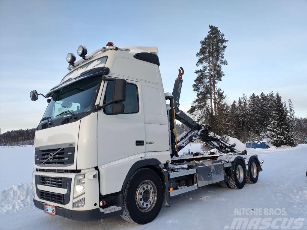 Volvo FH540 6x4 multilift koukkulaite Horgos rakodó teherautók