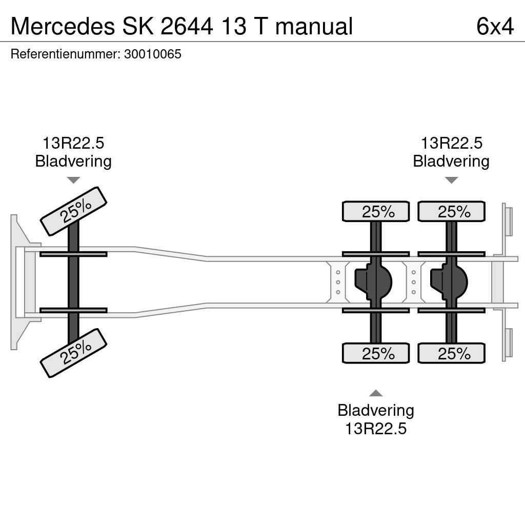 Mercedes-Benz SK 2644 13 T manual Billenő teherautók
