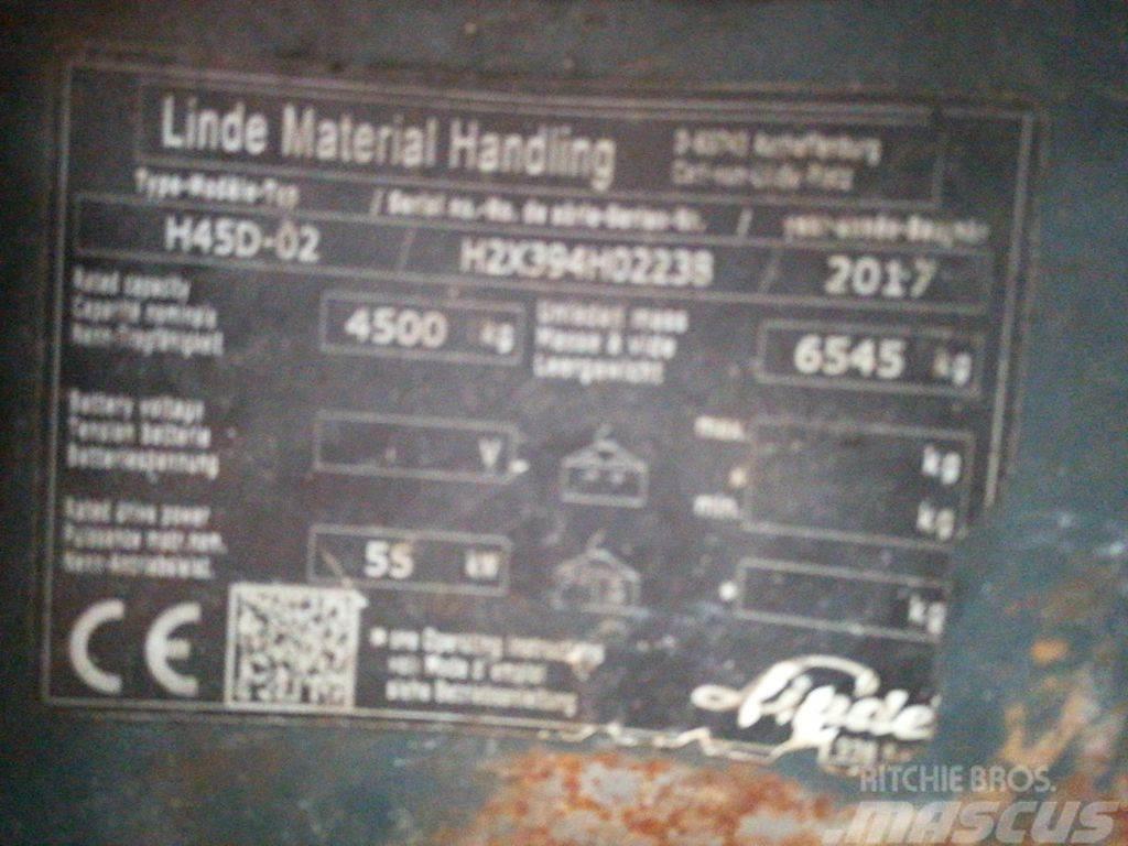 Linde H45D-02 Dízel targoncák
