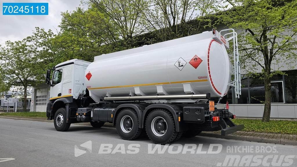 Mercedes-Benz Arocs 3340 6X4 20.000ltr Fuel tanker ADR EURO 3 Tartályos teherautók