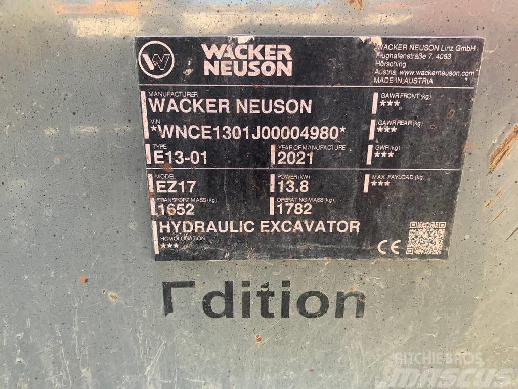 Wacker Neuson EZ 17 Mini kotrók < 7t