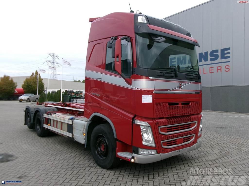 Volvo FH 540 6X2 Euro 6 container hook 21 t Horgos rakodó teherautók