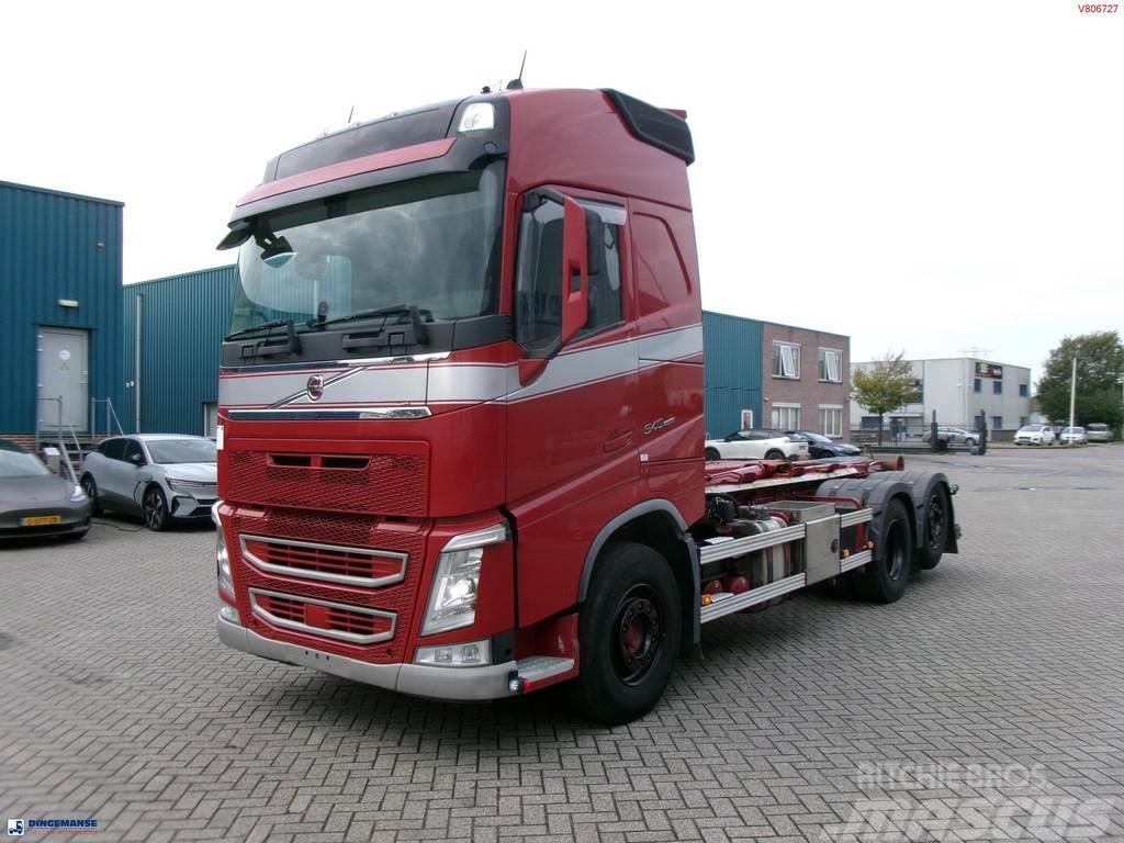Volvo FH 540 6X2 Euro 6 container hook 21 t Horgos rakodó teherautók