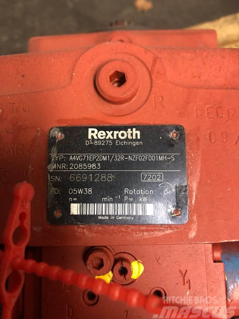 Rexroth A4VG71EP2DM1/32R-NZF02F001MH-S Egyéb alkatrészek