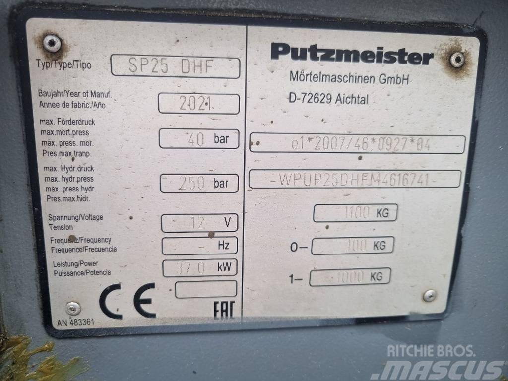 Putzmeister SP 25 DHF Fließestrichpumpe Esztrich pumpák