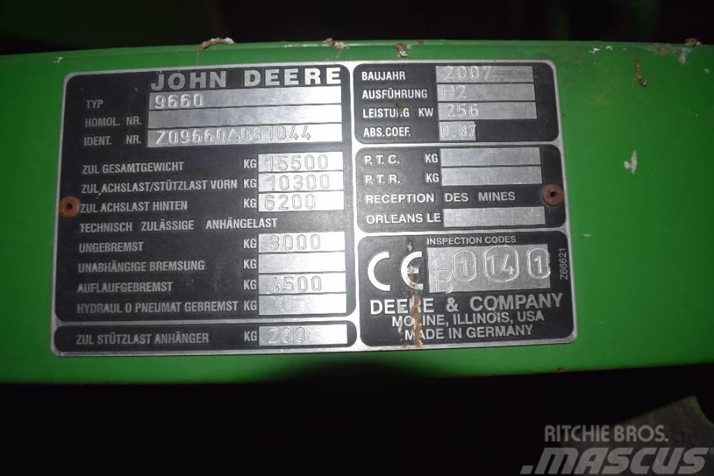 John Deere WTS 9660 i 4WD Kombájnok