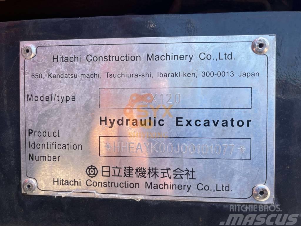 Hitachi ZX 120 Lánctalpas kotrók