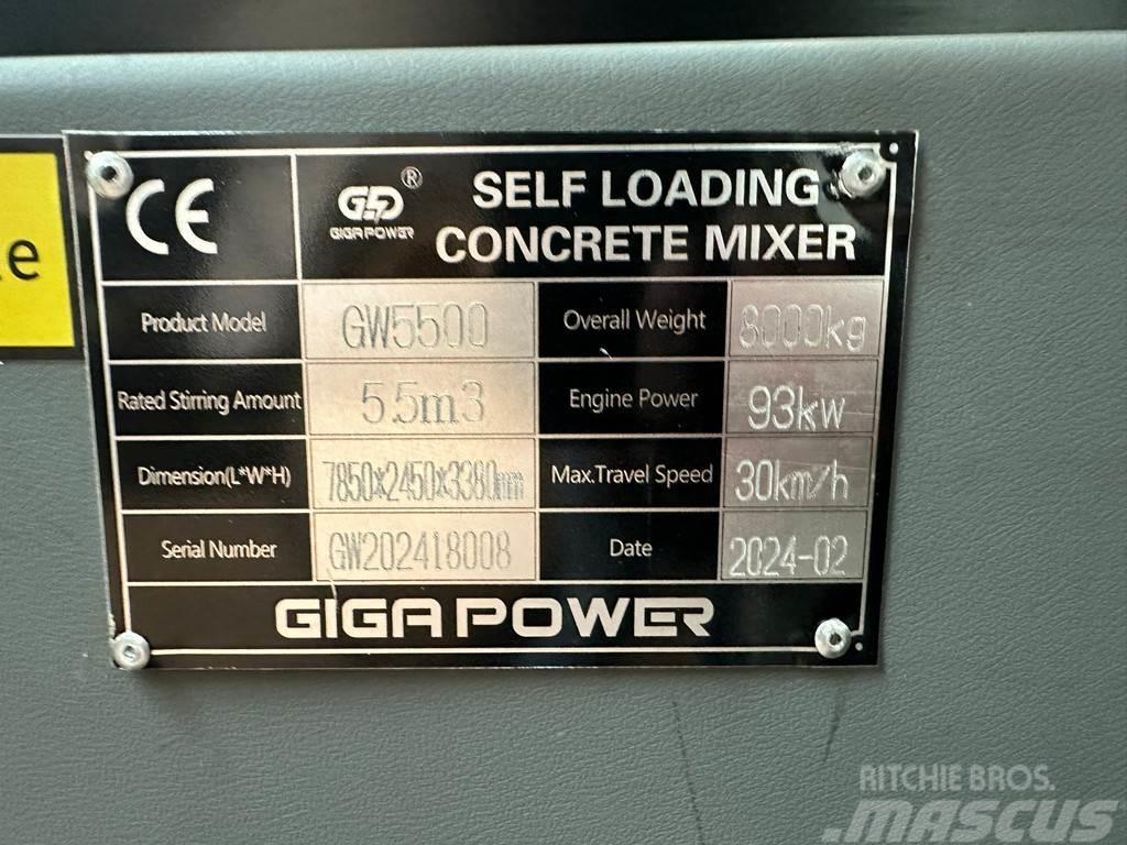  Giga power 5500 Betonkeverők/Betonpumpák