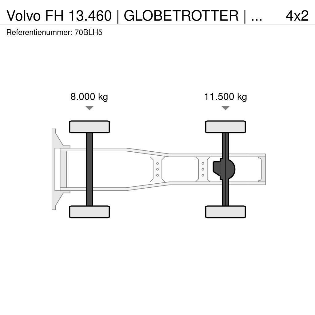 Volvo FH 13.460 | GLOBETROTTER | PRODUC. 2018 | * VIN * Nyergesvontatók
