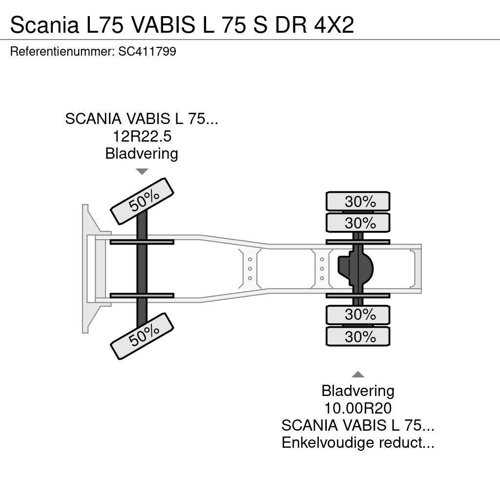 Scania L75 VABIS L 75 S DR 4X2 Nyergesvontatók