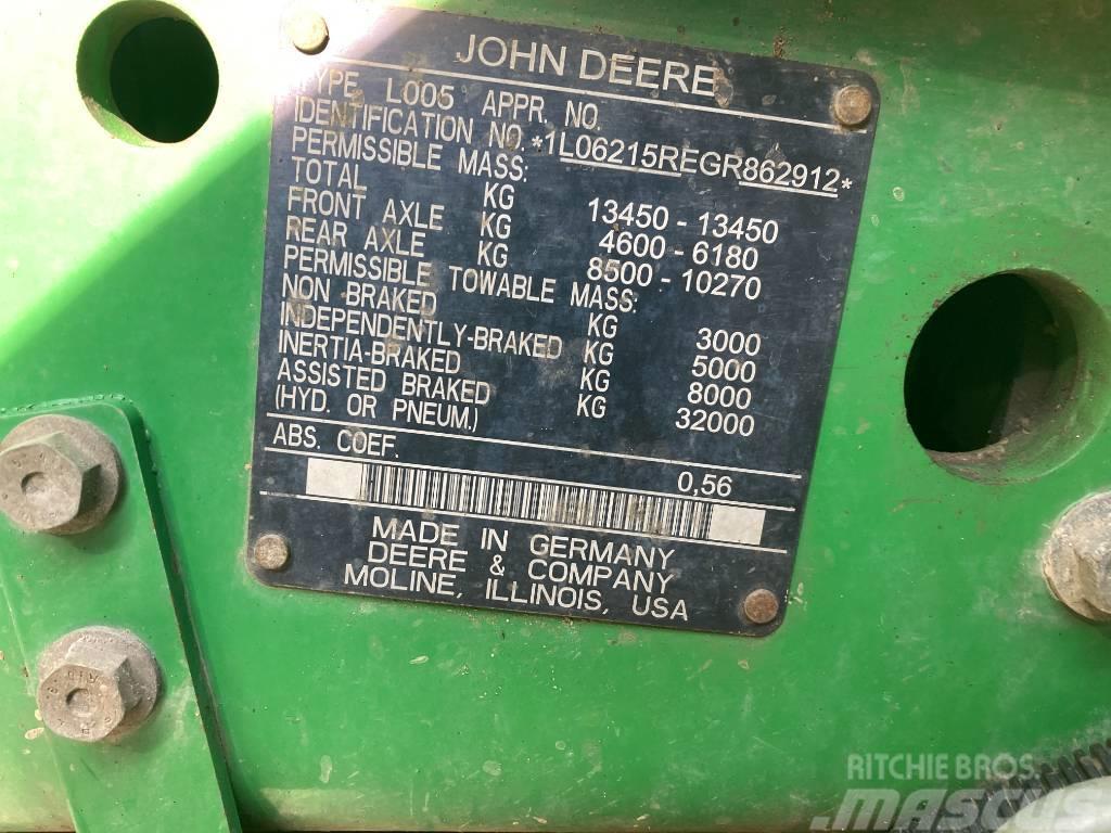 John Deere 6215 R Traktorok