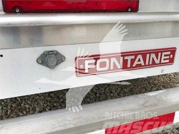 Fontaine New Revolution 53 x 102 all aluminum drop deck rea Mélybölcsős félpótkocsik