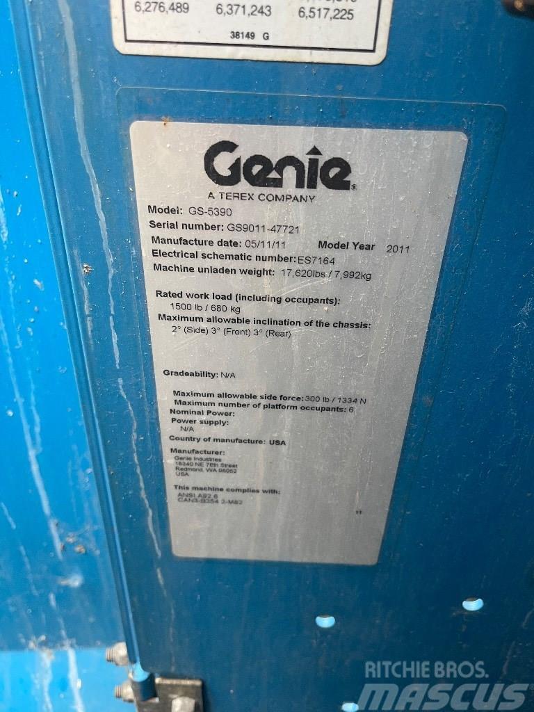 Genie GS 5390 Ollós emelők