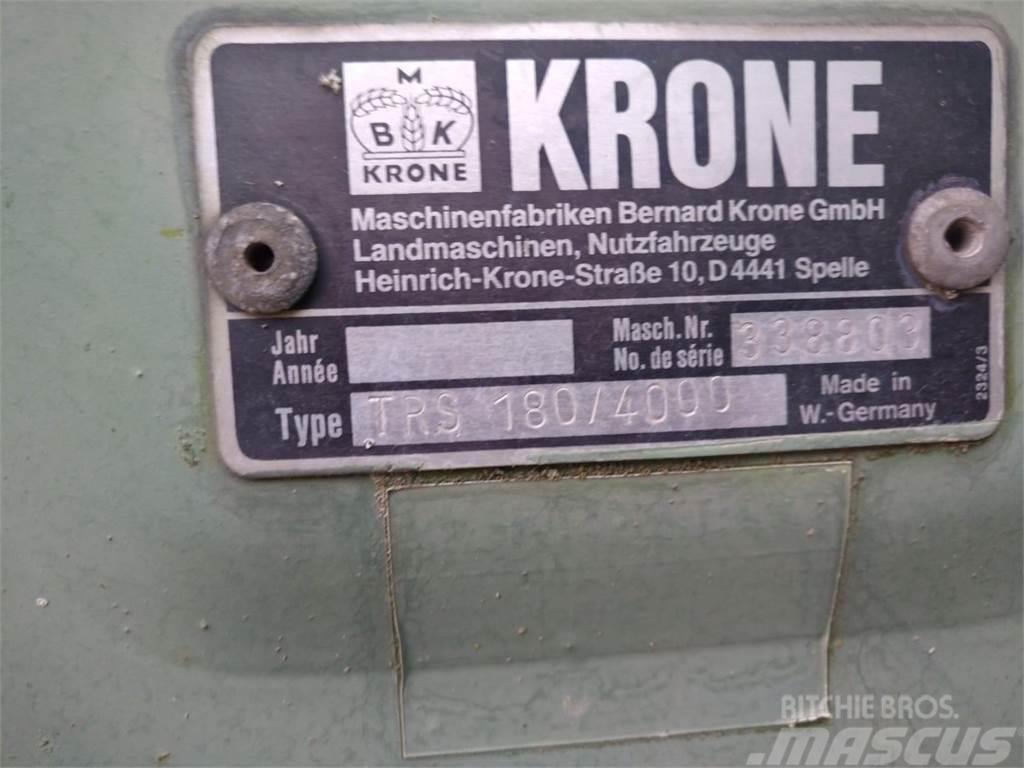 Krone TRS 180 / 4000 Kardánhajtású ekék és Forgó-boronák