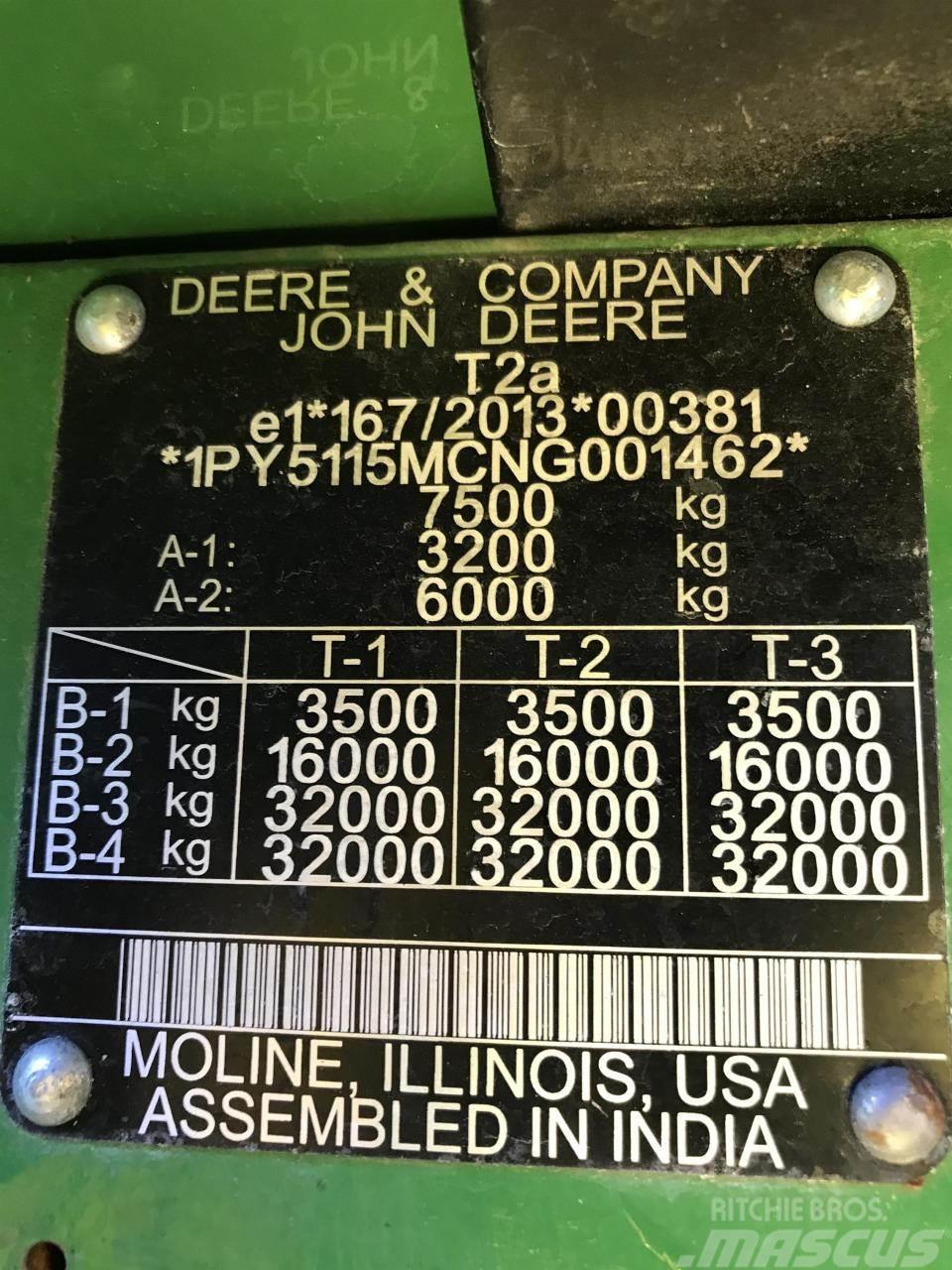 John Deere 5115M Traktorok