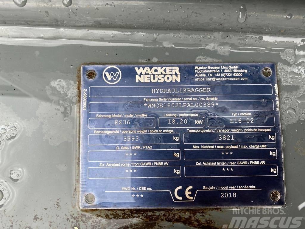 Wacker Neuson EZ36VDS Lánctalpas kotrók