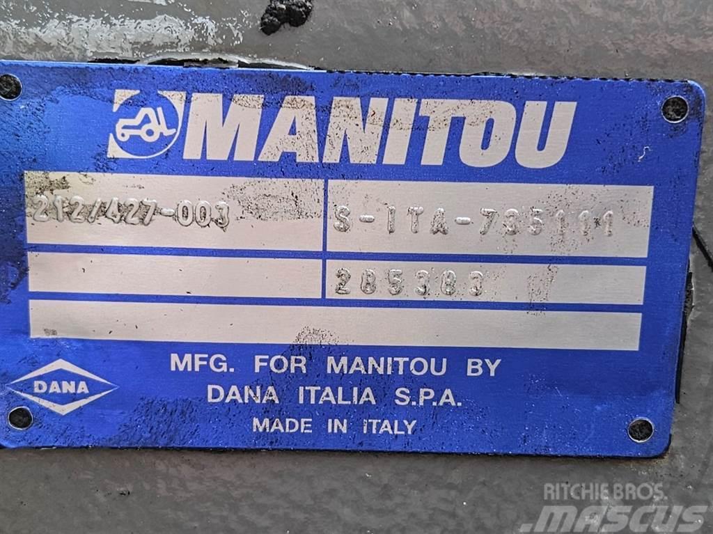 Manitou MT932-Spicer Dana 212/427-003-Axle/Achse/As Tengelyek