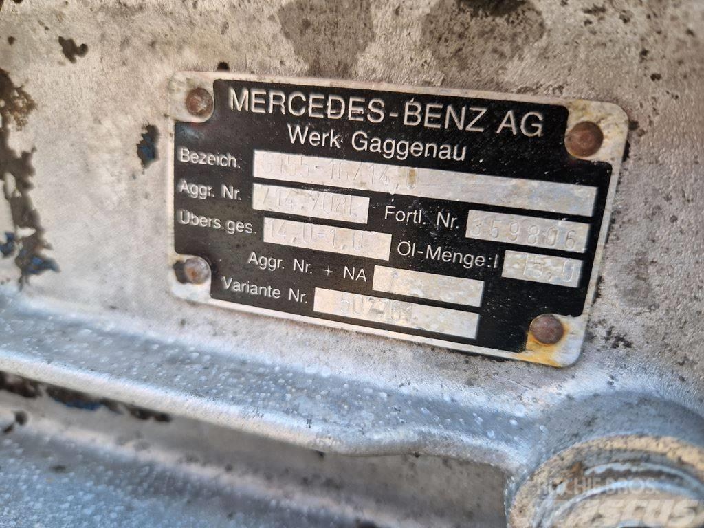 Mercedes-Benz ΣΑΣΜΑΝ   G 155 - 16/14,0 , ΜΗΧΑΝΙΚΟ ΛΕΒΙΕ Hajtóművek