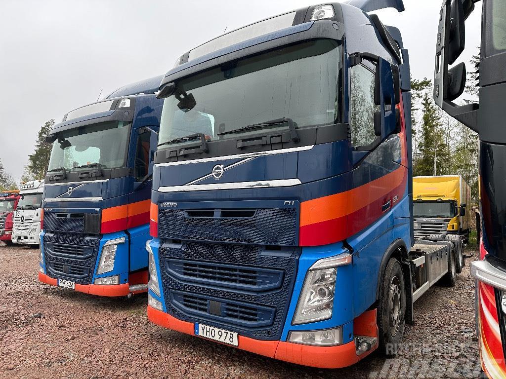 Volvo FH-500 Container Chassi Konténer keretes / Konténeres teherautók