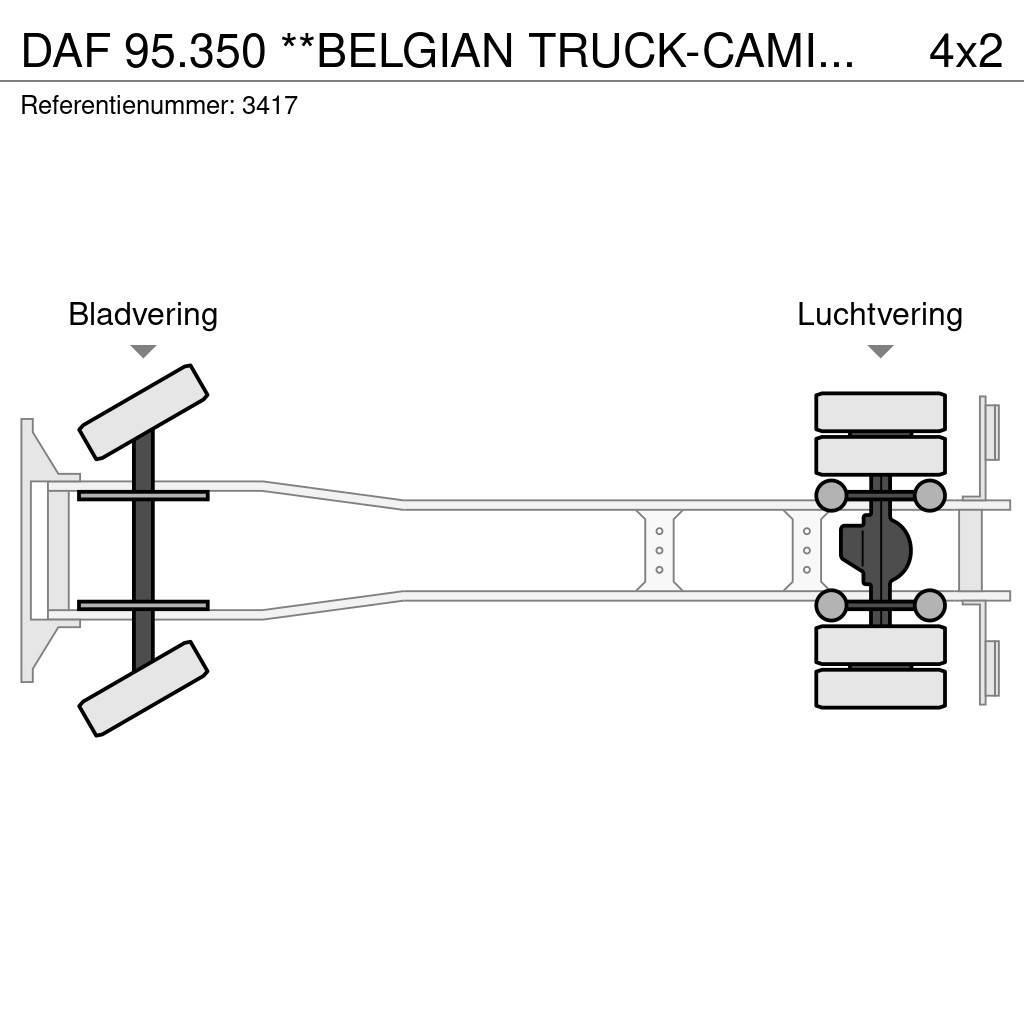 DAF 95.350 **BELGIAN TRUCK-CAMION BELGE** Dobozos teherautók