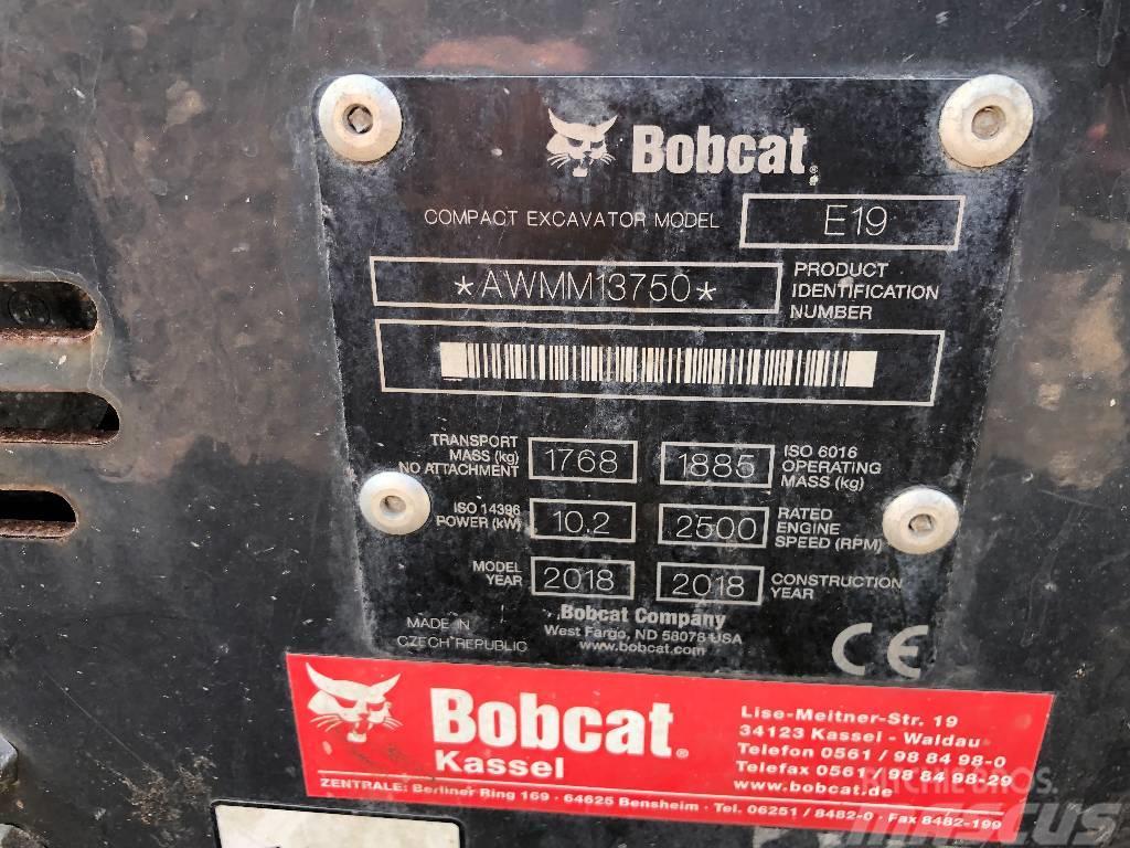 Bobcat E 19 Mini kotrók < 7t