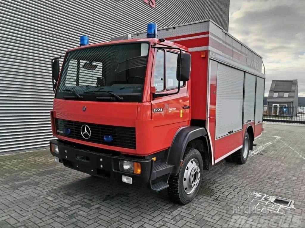 Mercedes-Benz 1224 AF Ecoliner 4x4 - Feuerwehr - Expeditions Fah Tűzoltó