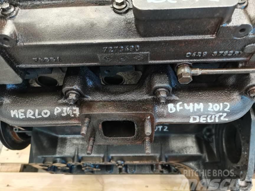 Merlo P 34.7 {Deutz BF4M 2012} exhaust manifold Motorok